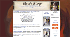 Desktop Screenshot of elsasblog.com